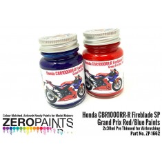 Honda CBR1000RR-R Fireblade SP Grand Prix Red/Blue Paints (2x 30ml)