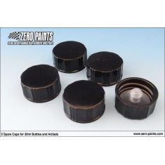 Spare Caps (5pcs) for 30ml Bottles and Alclad
