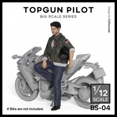 1/12 Topgun Pilot