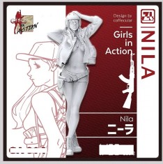 1/24 Girls in Action Series - Nila (resin figure)