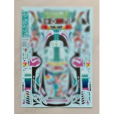 1/24 Mercedes AMG GT Evo Super GT 2016 Good Smile Racing UKYO Decal for Tamiya Kit