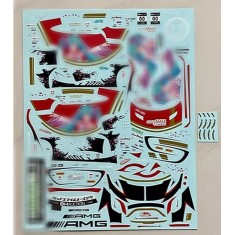 1/24 Mercedes AMG GT Evo Suzuka 10H 2019 Decal for Tamiya Kit