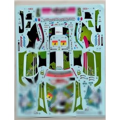 1/24 Mercedes AMG GT Evo Super GT 2022 Good Smile Racing UKYO Decal for Tamiya Kit