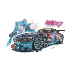 1/24 BMW Z4M Coupe E86 GTR GT3 Ver.A Full Kit
