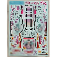 1/24 Mercedes AMG GT Evo Super GT 2021 Good Smile Racing UKYO Decal for Tamiya Kit