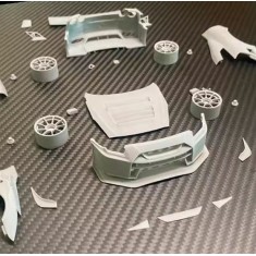 1/24 Nissan GT-R R35 GT3 Gran Turismo 2023 Parts Set for Aoshima Kit