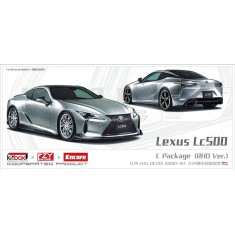 1/24 Lexus LC500 RHD Version (Silver Box Art) Full kit