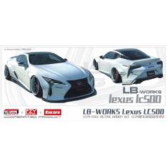 1/24 LBWK Lexus LC500 Wide Body RHD (White Box Art) Full kit