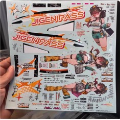 1/24 Nijifever Mirai 2025 Decal