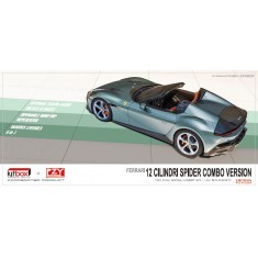 1/24 Ferrari 12 Cilindri Spider (Green Box Art) Full kit