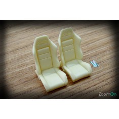 1/24 Recaro SR3 Bucket Seat for DC2/EG6/EG8/EK9/Jazz/etc
