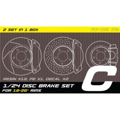 1/24 Disc Brake Set C for 18-21'' Rims