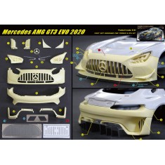 1/24 Mercedes AMG GT3 EVO 2020 Parts Set for Tamiya Kit