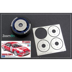 1/24 Toyota Exiv JTCC Rim Cover for Tamiya kit