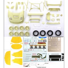 1/24 Honda Spoon NSX-R GT Transkit parts for Tamiya kit