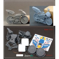 1/12 Little Bullet Bicycle Set B (Closed Wheels) Full 3D-printed kit