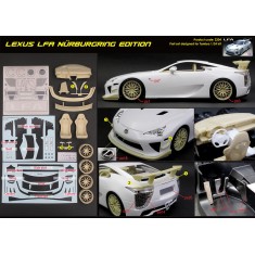 1/24 Lexus LFA Nurburgring Edition Parts Set for Tamiya Kit