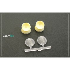1/24 Porsche 968 Popup Headlight Set for Hasegawa Kit
