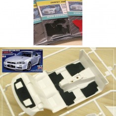 1/24 Skyline GT-R (R34) #Black Carpet set for Tamiya kit