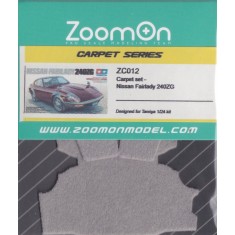 1/24 Nissan Fairlady 240ZG #Light Grey Carpet set for Tamiya kit