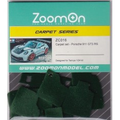 1/24 Porsche 911 GT3 RS #Green Carpet set for Tamiya kit