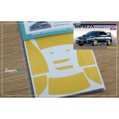 1/24 Subaru Impreza WRX Window and Light Painting Masks for Fujimi kit