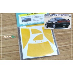1/24 Toyota Corolla Levin GT Apex Window and Light Painting Masks for Hasegawa kit