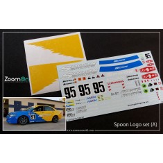1/24 -1/25 Spoon Logo Decal and Pattern Mask set (A)