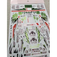 1/24 Nissan Silvia S15 Drift Car Get Nuts Decal for Aoshima Kit