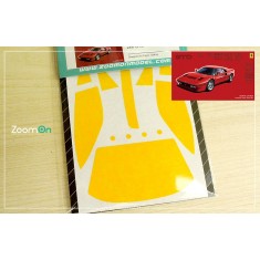 1/24 288 GTO Window Painting Masks For Fujimi Kit