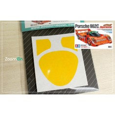 1/24 Porsche 962C Window Painting Masks For Tamiya Kit