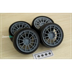 1/24 19'' Enkei NT03RR Rim set with Tyres