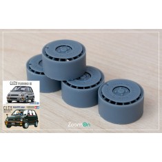 1/24 13'' Volk Racing Turbofan Rim Set Normal Rim (Without Tyres)