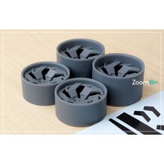 1/24 PUR LX12 Rim Set Normal Rim (Without Tyres)