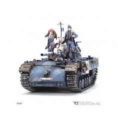 1/35 Principality of Gallia Experimental Tank Edelweiss figures Set (3 figures)
