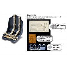 1/32 Luftwaffe Seatbelts for Ta 152 H-1/0, He 219 A-0, Ho 229, Do 335A-0 & other Aircraft