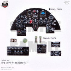 1/32 Shinden 3D Acrylic Instrument Panels Set
