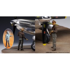 1/32 North-American P-51D Mustang Battlefield Artist (1 Pilot)