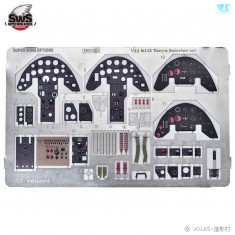 1/32 Kawasaki Ki-45 Kai Tei Type 2 Toryu Interior Detail Set for #SWS13