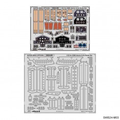 1/32 Ho 229 B Interior and Air Brake Set for Zoukei Mura kit
