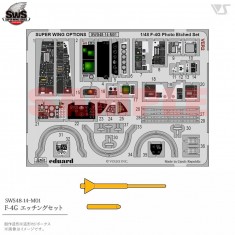 1/48 F-4G Photo-Etched Detail Set for Zoukei-Mura #SWS48-14