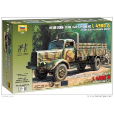 1/35 WWII German Heavy 4WD Cargo Truck L 4500 A Schwerer LKW 4.5 ton
