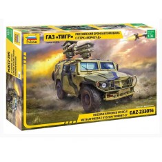 1/35 GAZ Tiger with Anti-Tank Guided Missile (ATGM) Kornet