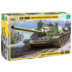 1/35 Soviet S.P.Gun SU-100 Tank Destroyer