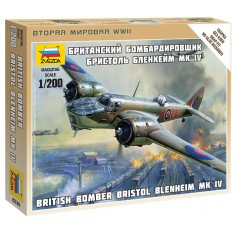 1/200 (Snap-Fit) British Bomber Bristol Blenheim Mk.IV