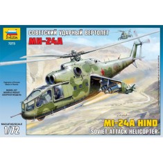 1/72 Soviet Attack Helicopter Mil Mi-24A Hind