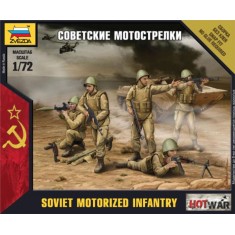 1/72 (Snap-Fit) Soviet Motorized Infantry (5 Figures)