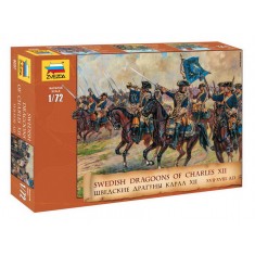 1/72 Swedish Dragoons of Charles XII (18 figures)