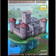 1/72 Medieval Stone Castle