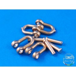 Shackles for 1/16 German Panzer.V Panther Early for Tamiya kit Shackles for 1/16 German Panzer.V Panther Early for Tamiya kit